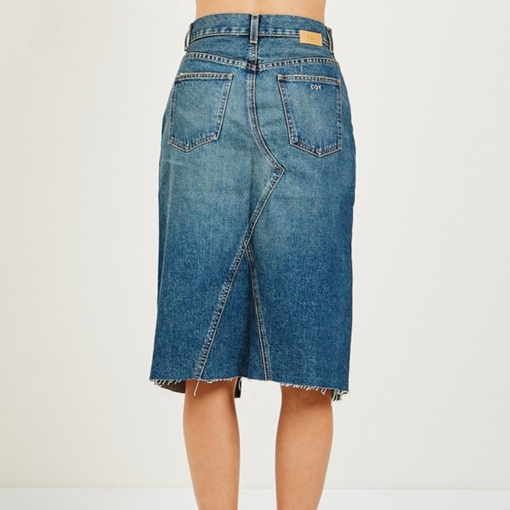 [NEW] CQY Layla Denim Skirt - Picture 11 of 13